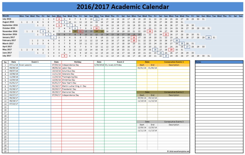 2016-2017 School Calendar 3